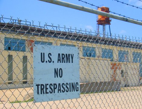 Abandoned helicopter factory in Fort Worth, Texas